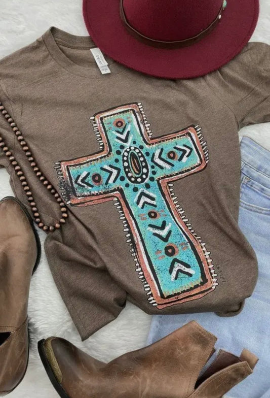 Turquoise Cross