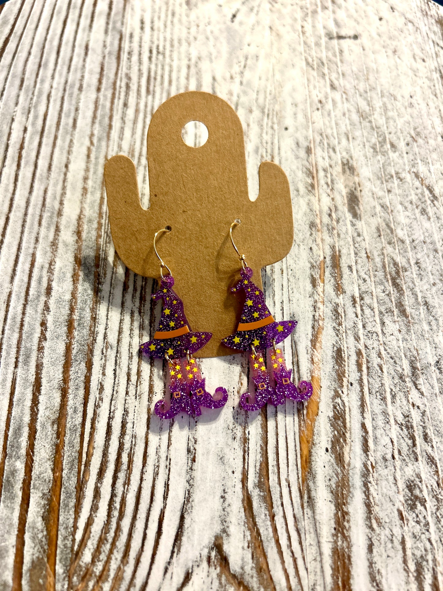 Witch Hat Earrings